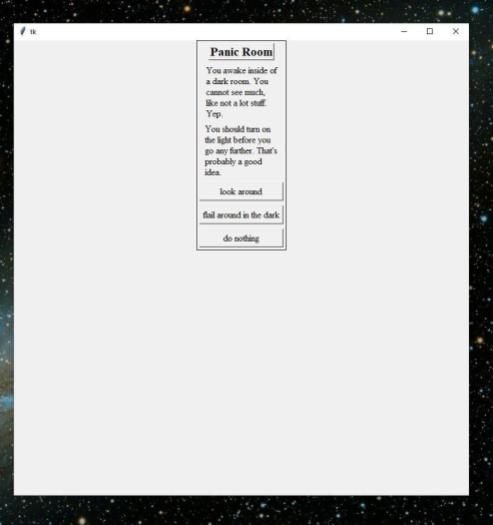 tkinter python game