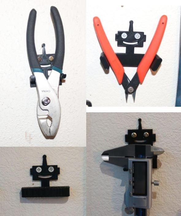 wall mounted robot tool holders